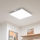 Eglo 32547 - LED RGBW Dimmable surface-mounted/recessed panel 2in1 SALOBRENA-C LED/34W/230V white 60x60 cm + remote control