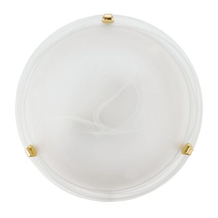 Eglo 32601 - SALOME LED Ceiling Light LED/11W/230V Ø 30 cm Gold/Alabaster Glass