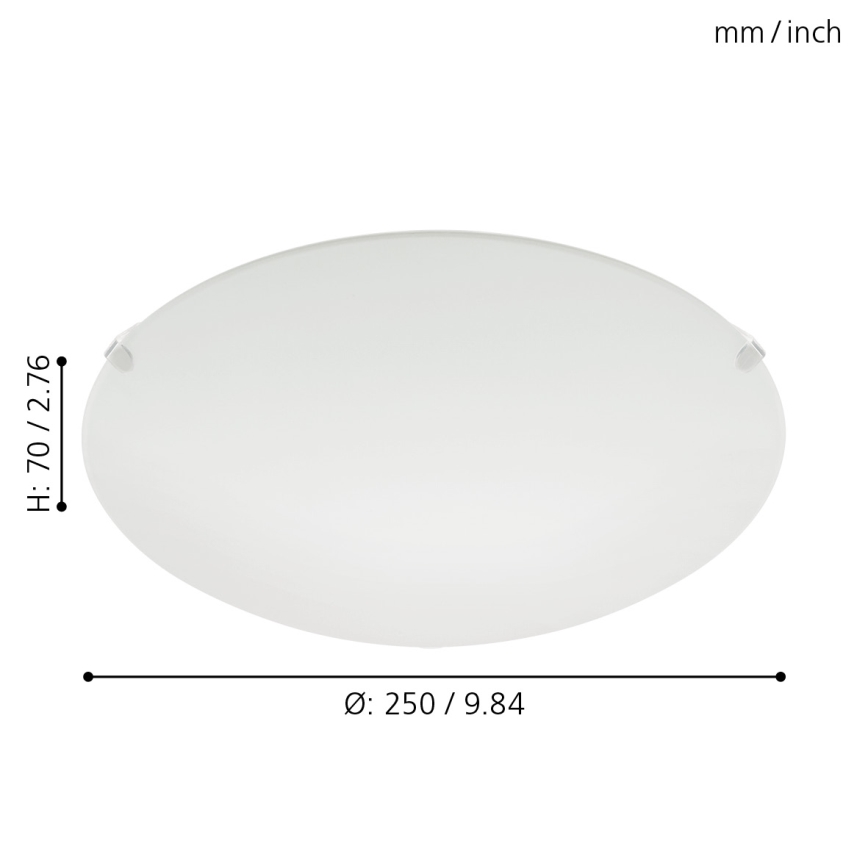 Eglo 32602 - MARS LED Ceiling Light, 11W/230V, Ø 25 cm