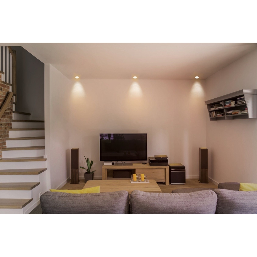 Eglo - LED RGB Dimmable recessed light FUEVA-C LED/10,5W/230V