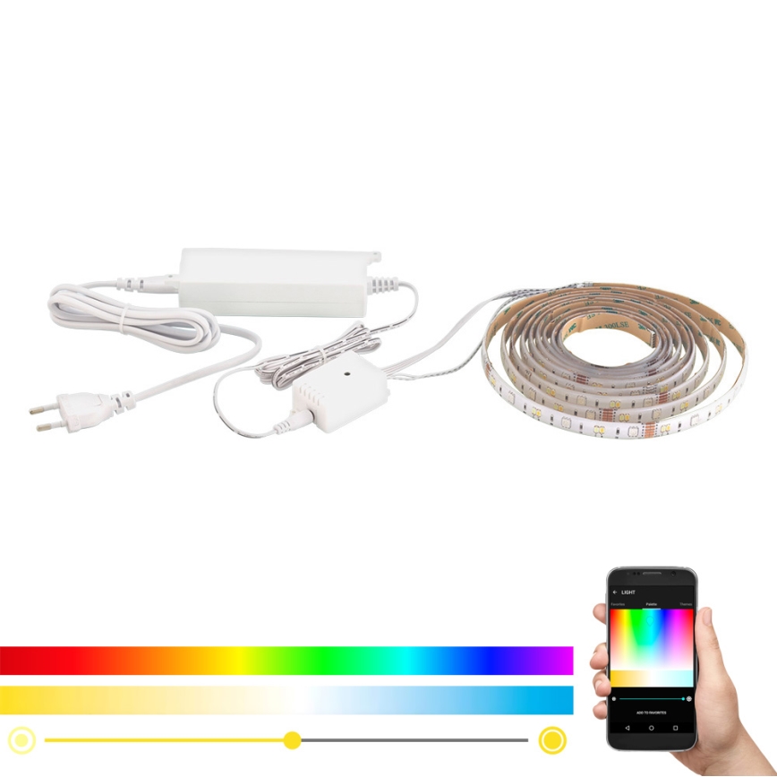Eglo - LED RGB strip 3m STRIPE-C LED-RGB/11,4W/230V