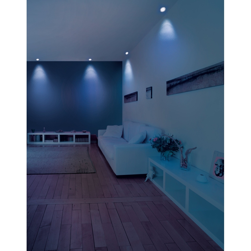 Eglo - LED RGB Dimmable recessed light FUEVA-C LED/5,4W/230V