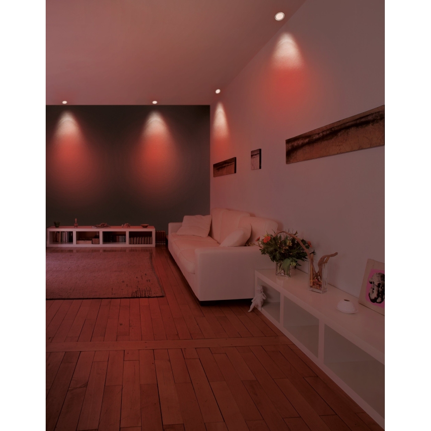 Eglo - LED RGB Dimmable recessed light FUEVA-C LED/5,4W/230V
