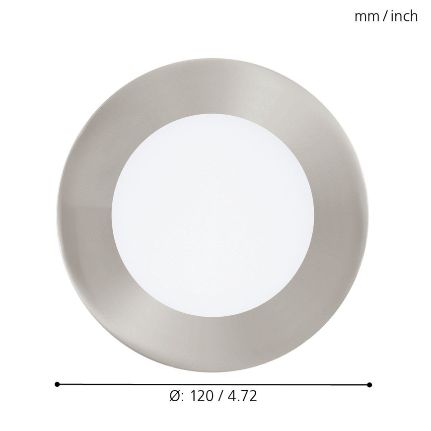 Eglo - LED RGB Dimmable recessed light FUEVA-C LED/5,4W/230V