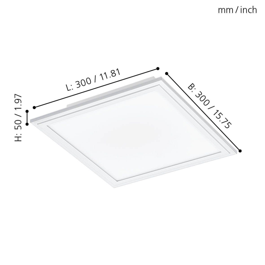 Eglo - LED Ceiling light LED/16W/230V