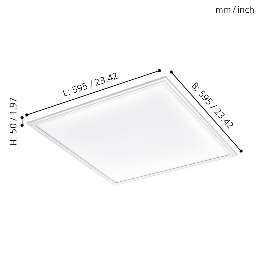 Eglo - LED Ceiling light LED/40W/230V