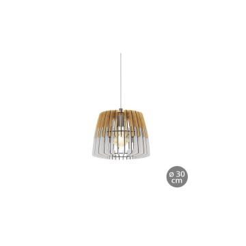 Eglo 32825 - Chandelier on a string SOTOS 1xE27/60W/230V