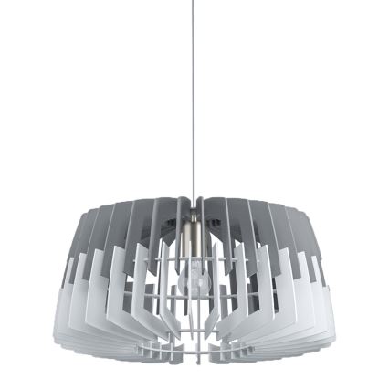 Eglo 32826 - Chandelier ARTANA 1xE27/60W/230V grey 480  mm