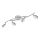 Eglo 32829 - LED spotlight SALTO 4xLED/5,4W+1xLED/2,5W