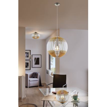 Eglo 32844 - Ceiling light OLMERO 1 1xE27/60W/230V
