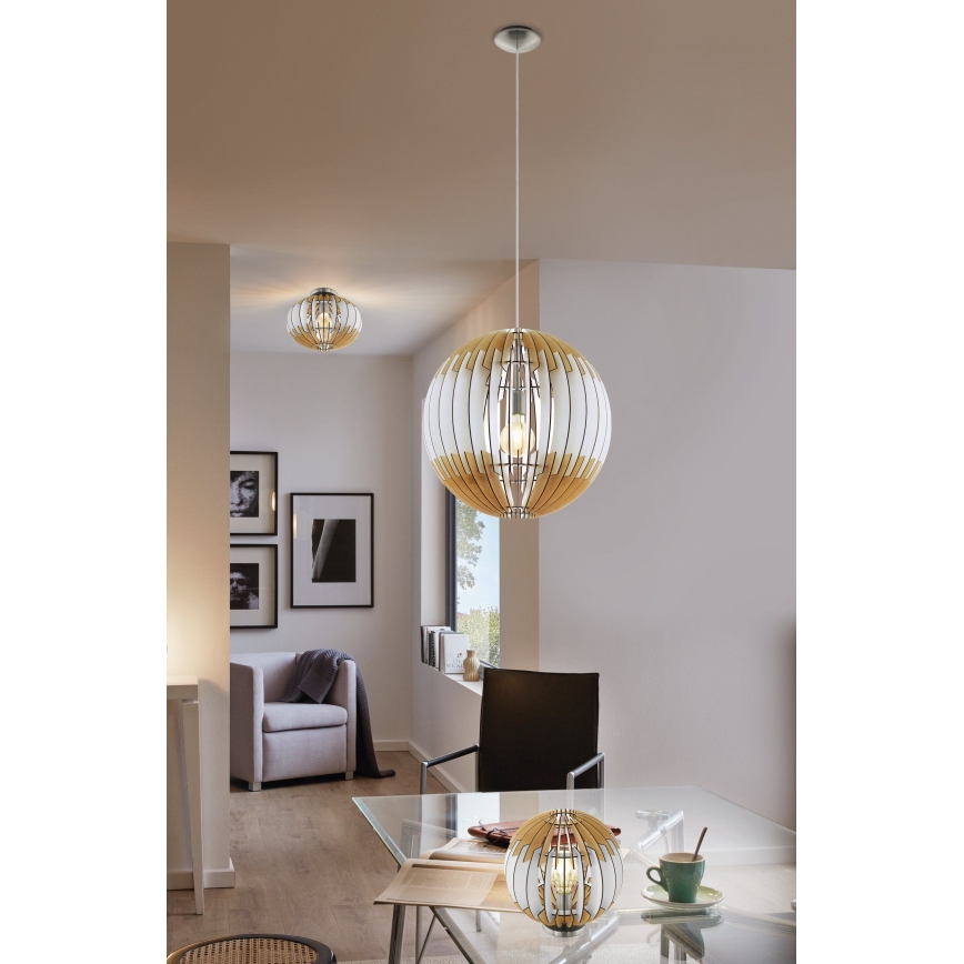Eglo 32844 - Ceiling light OLMERO 1 1xE27/60W/230V
