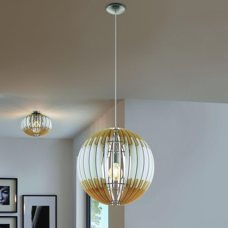 Eglo 32846 - Chandelier on a string OLMERO 1xE27/60W/230V