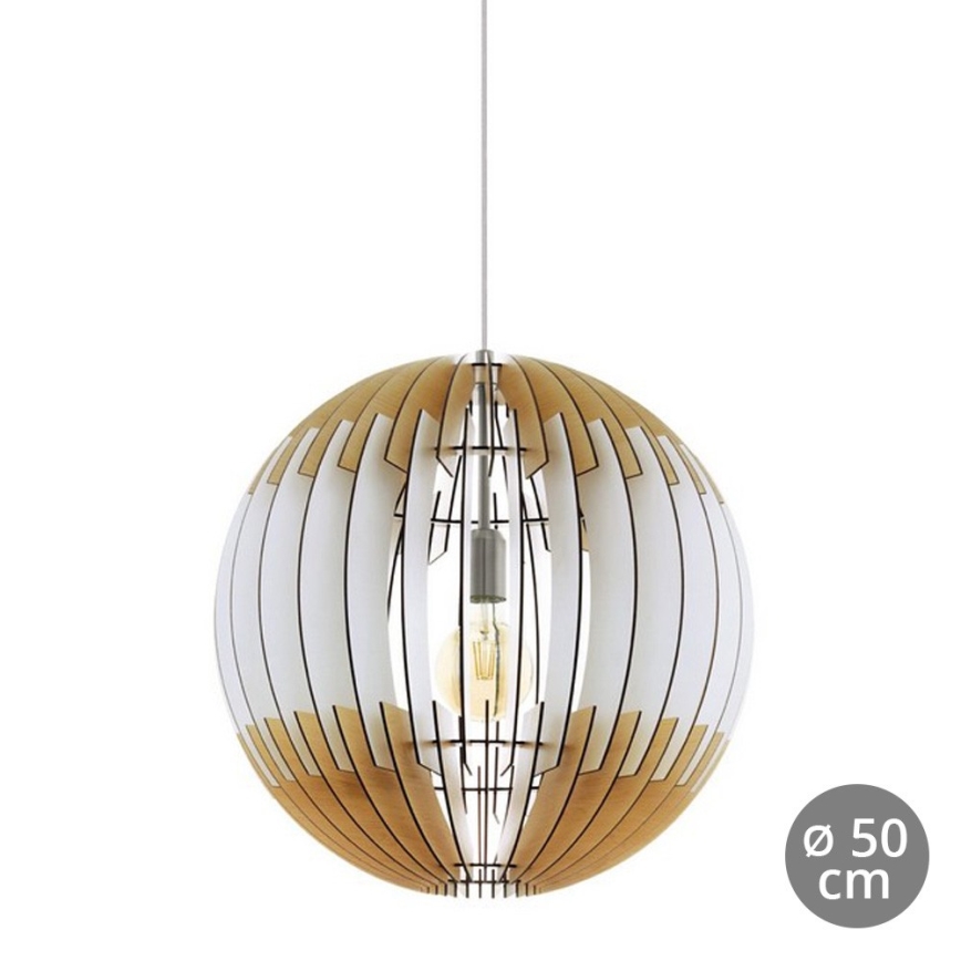 Eglo 32846 - Chandelier on a string OLMERO 1xE27/60W/230V