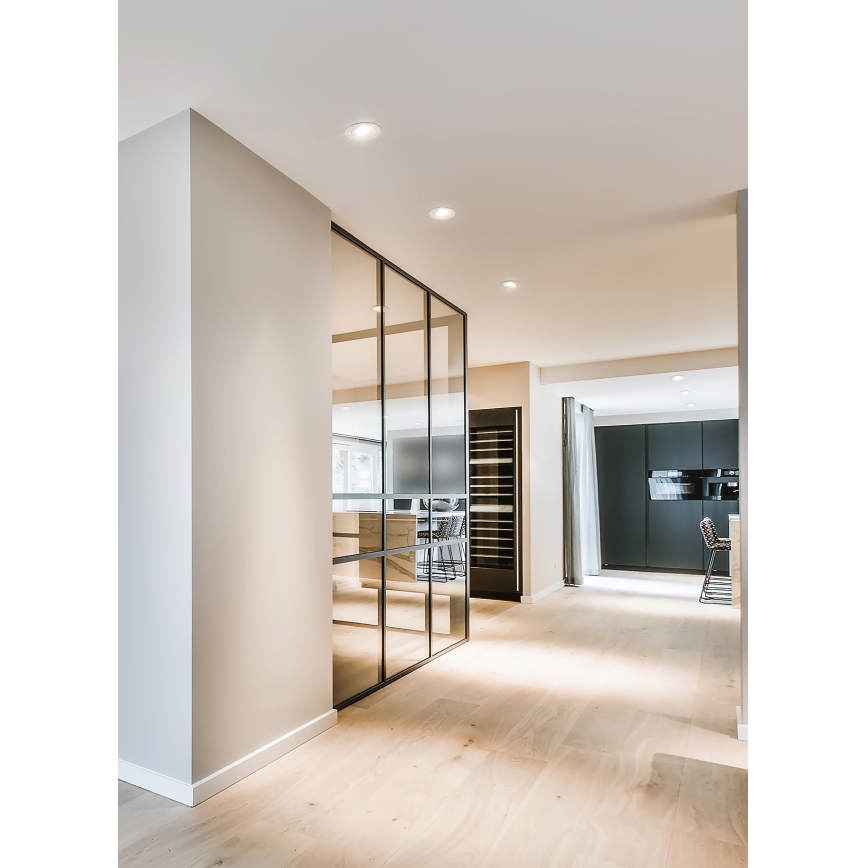 Eglo - Set of 3 SARTIANO recessed LED downlights, 5W/230V