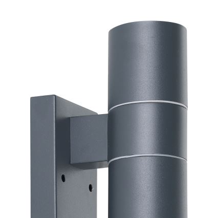 Eglo - LED Outdoor wall light with a sensor 2xGU10/3W/230V IP44