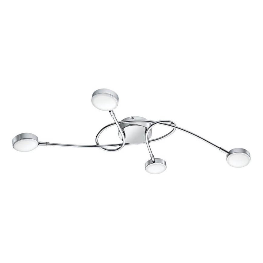 Eglo 32996 - SALTO LED Flush-Mount Ceiling Light, 4xLED/5.4W/230V, Polished Chrome
