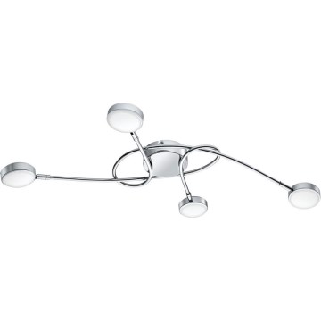 Eglo 32996 - SALTO Surface-Mounted Ceiling Light 4xLED/5.4W/230V Polished Chrome