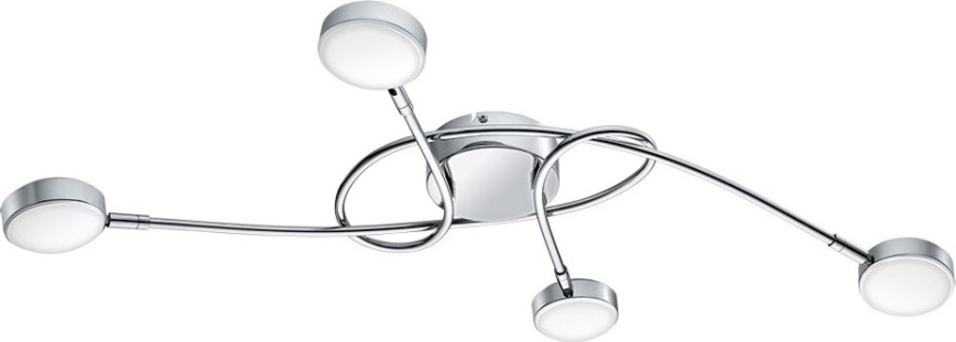 Eglo 32996 - SALTO Surface-Mounted Ceiling Light 4xLED/5.4W/230V Polished Chrome
