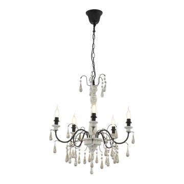 Eglo 33011 - Chain-hung chandelier 5xE14/40W/230V