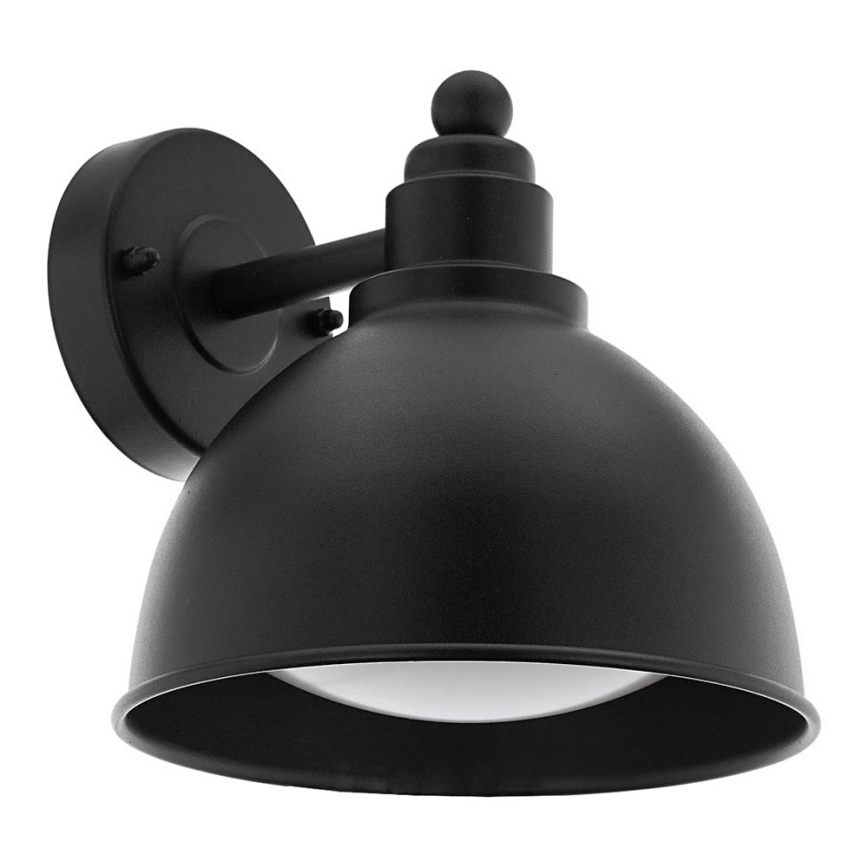 Eglo 33143 - Outdoor wall light AIROLA 1xE27/40W/230V IP44 black