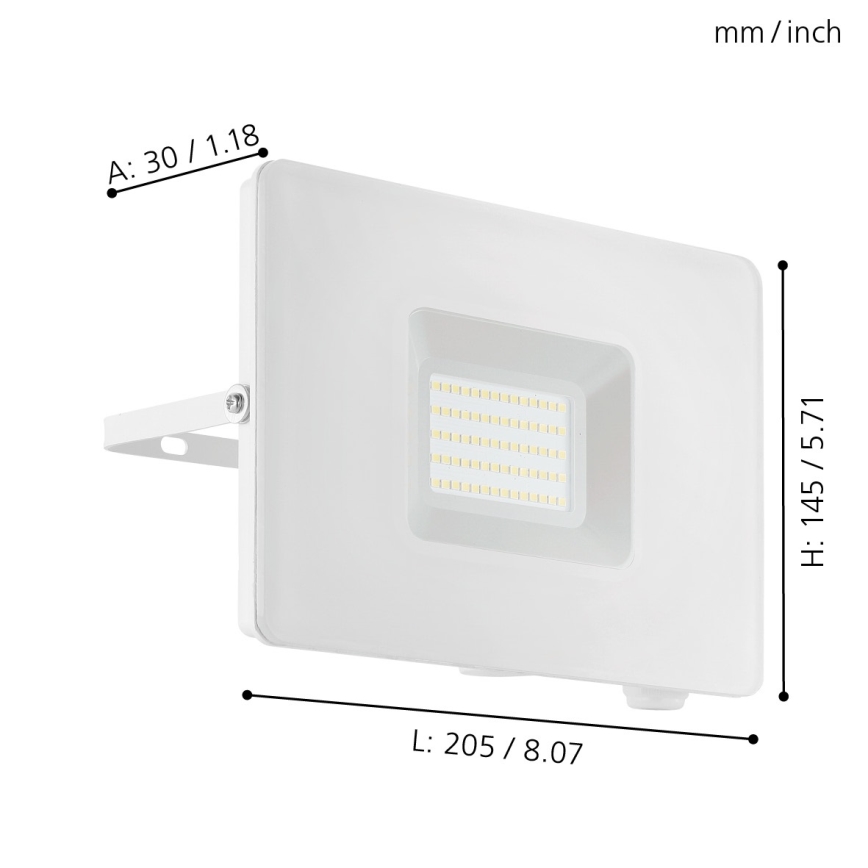 Eglo - LED spotlight LED/50W/230V