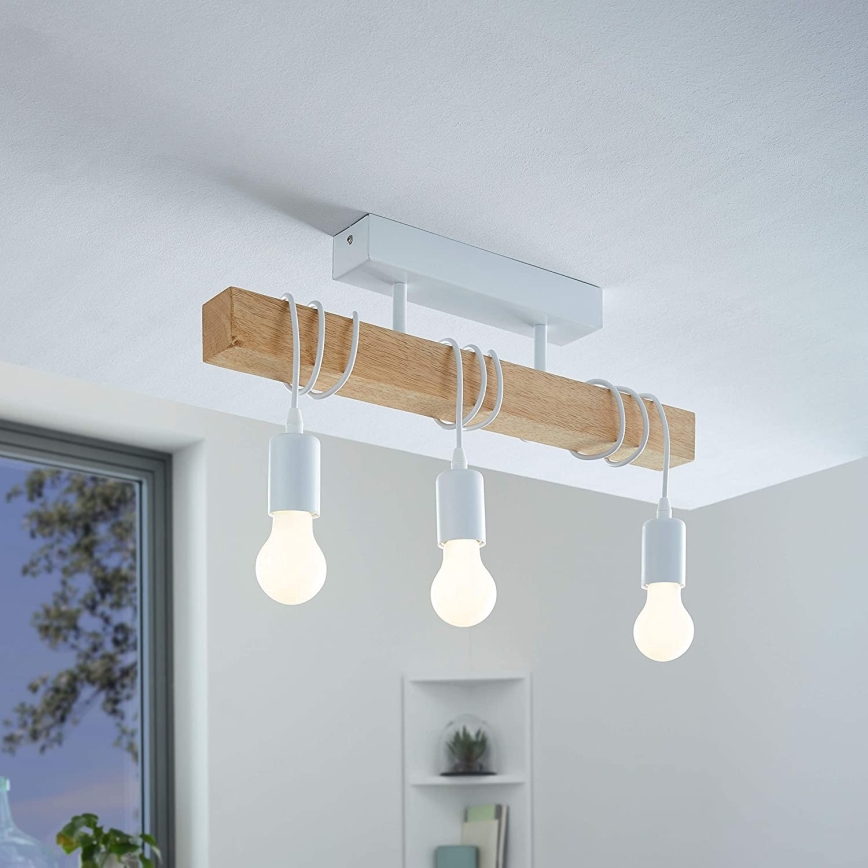 Eglo - Surface-mounted chandelier TOWNSHEND 3xE27/60W/230V