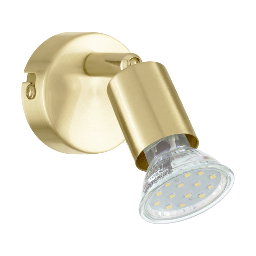 Eglo - LED Wall spotlight 1xGU10/2,8W/230V 3000K gold