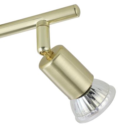 Eglo - LED Spotlight 2xGU10/2,8W/230V 3000K gold