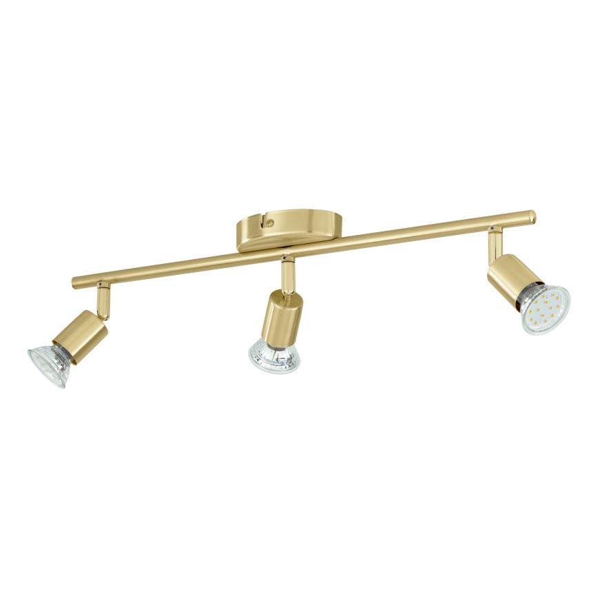 Eglo - LED Spotlight 3xGU10/2,8W/230V 3000K gold