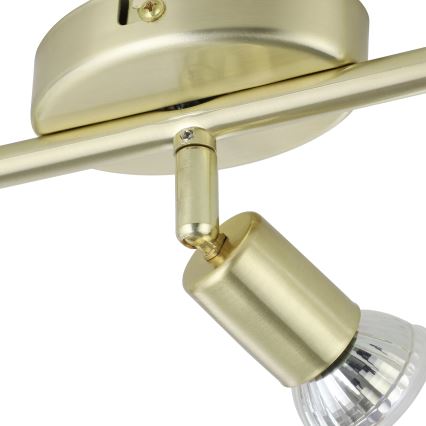Eglo - LED Spotlight 3xGU10/2,8W/230V 3000K gold