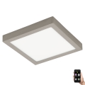 Eglo 33211 - LED RGBW Dimmable Ceiling Light FUEVA LED/24W/230V 30x30 cm