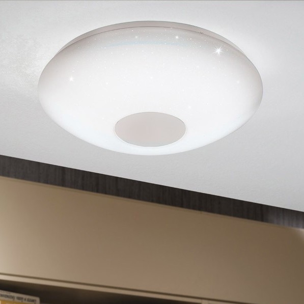 Eglo 33218 - LED RGBW Dimmable ceiling light VOLTAGO-C LED/17W/230V 2700-6500K d. 38 cm