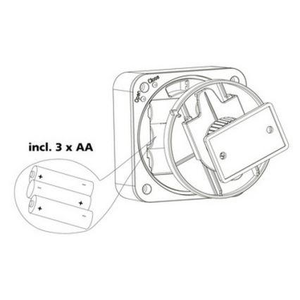 Eglo 33236 - Outdoor motion sensor CONNECT SENSOR 12 m white IP44