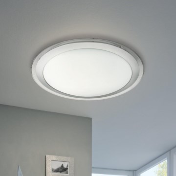 Eglo 33255 - LED RGBW Dimmable Ceiling Light COMPETA-C LED/17W/230V 2700-6500K Ø 43 cm
