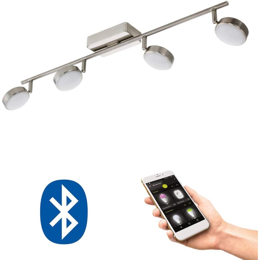 Eglo 33274 - LED RGBW Dimmable spotlight CORROPOLI-C 4xLED/5W/230V