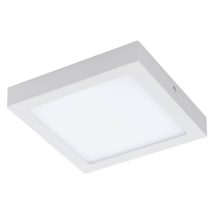 Eglo 33316 - FUEVA-C LED RGBW Dimmable Ceiling Light, 15.6W, 230V, 2700-6500K, 22.5 x 22.5 cm, White