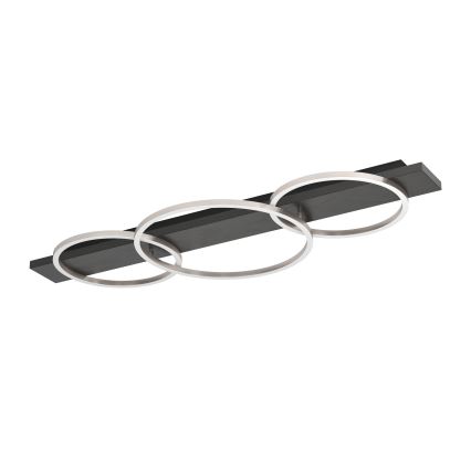 Eglo 33488 - LED Ceiling Light BOYAL 2xLED/12W/230V + LED/12W black