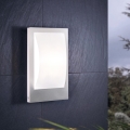 Eglo 33569 - VERRES-C LED Outdoor Wall Light 1xE27/9W/230V IP44 Matte Chrome