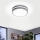 Eglo 33572 - LOCANA-C LED Dimmable Bathroom Ceiling Light, 14W/230V, IP44, Silver