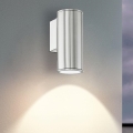 Eglo 33581 - LED RGBW Dimmable Outdoor Wall Light RIGA 1xGU10/5W/230V 2700-6500K IP44 Matte Chrome