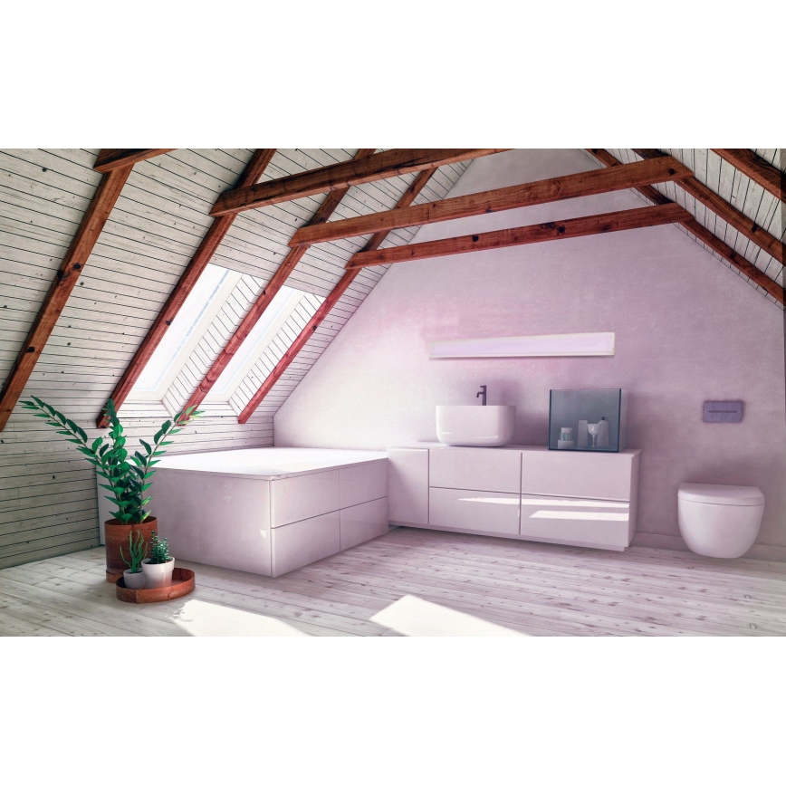 Eglo 33589 - LED RGBW Dimmable panel SALOBRENA-C LED/34W/230V + remote control