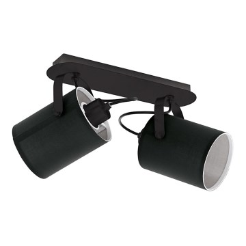 Eglo 33646 - VILLABATE Spotlight 2x E27/10W/230V