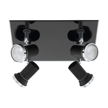 Eglo - LED Bathroom spotlight 4xGU10/3.3W/230V IP44