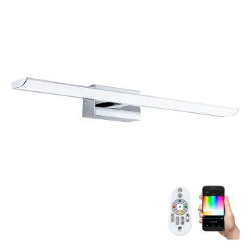 Eglo 33767 - LED RGBW Dimmable bathroom mirror lighting TABIANO-C LED/15,6W/230V 2700-6500K 60,5 cm IP44 + remote control