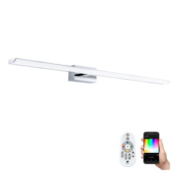 Eglo 33768 - LED RGBW Dimmable bathroom mirror lighting TABIANO-C LED/21W/230V 2700-6500K 90,5 cm IP44 + remote control
