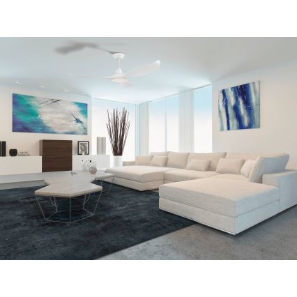 Eglo - LED Ceiling fan LED/15W/230V + remote control