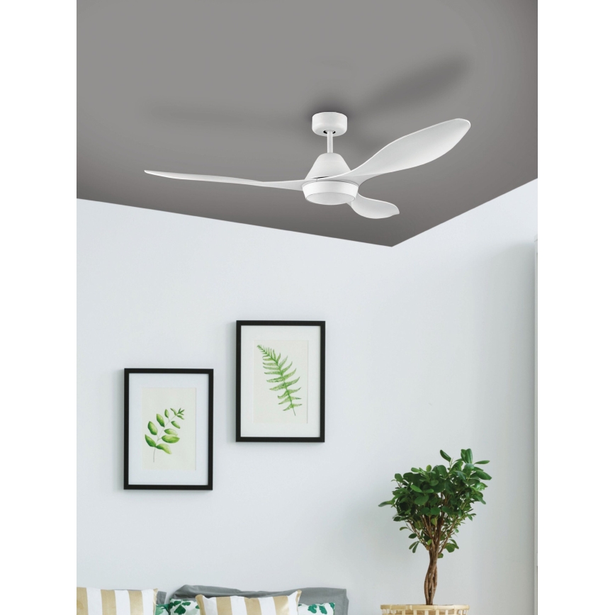 Eglo - LED Ceiling fan LED/18W/230V + Remote control