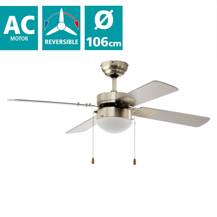 Eglo - Ceiling fan 1xE14/60W/230V