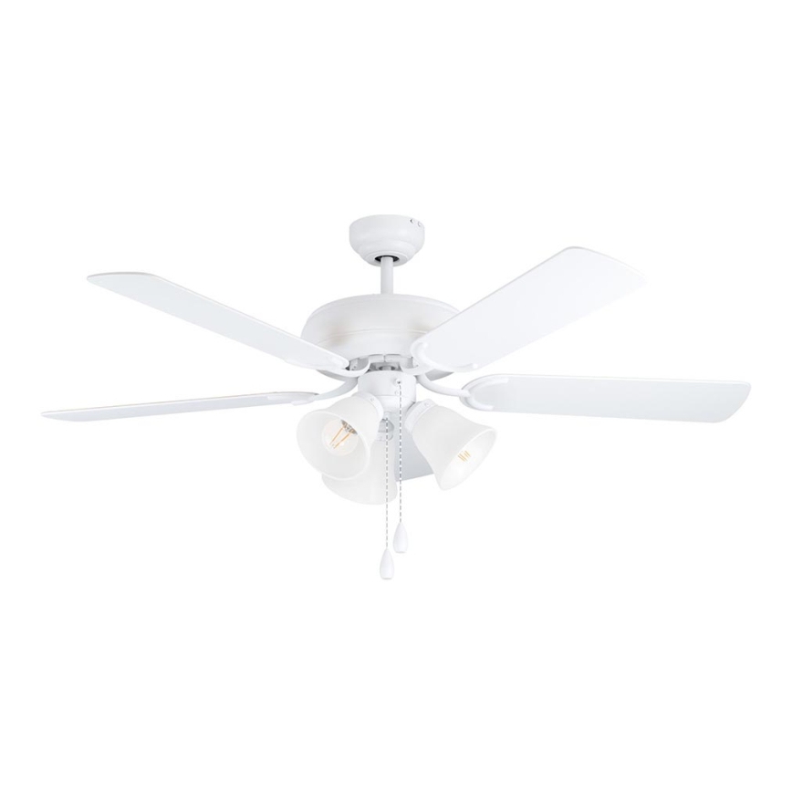 Eglo 35076 - LAS PALMAS Ceiling Fan 3xE27/40W/230V White