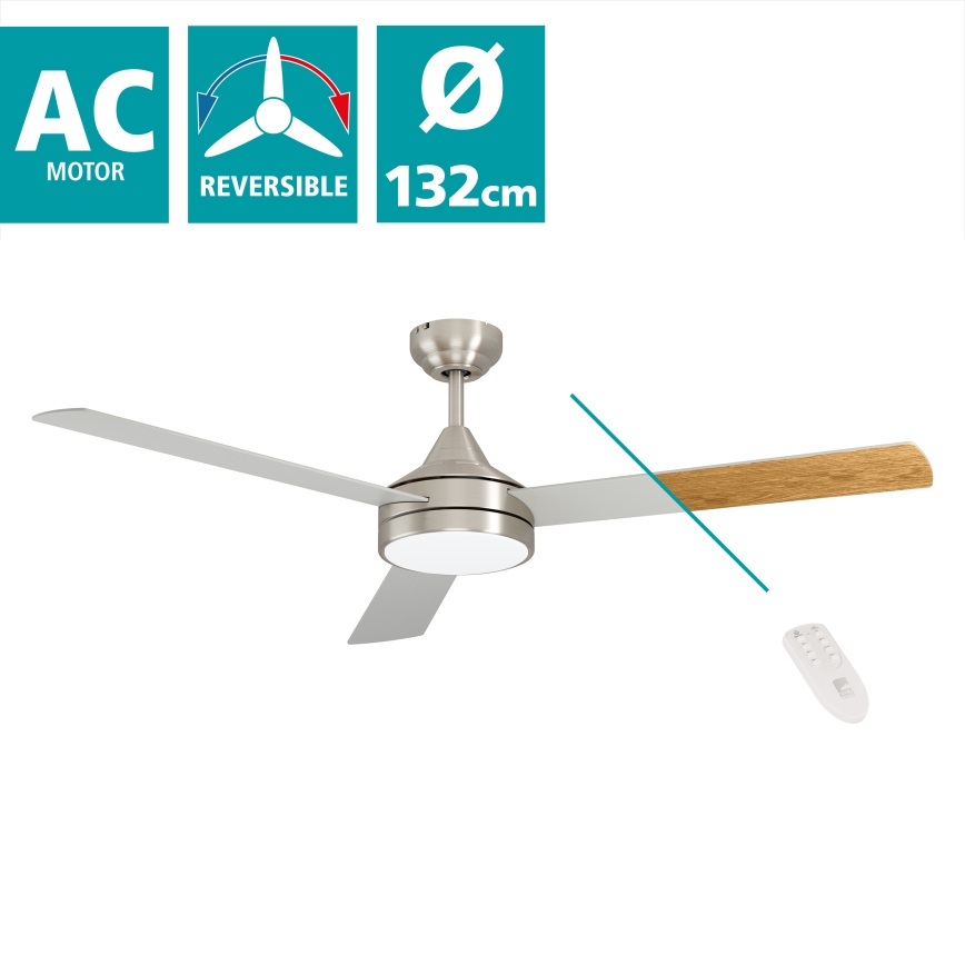 Eglo - LED Ceiling fan LED/20W/230V + remote control